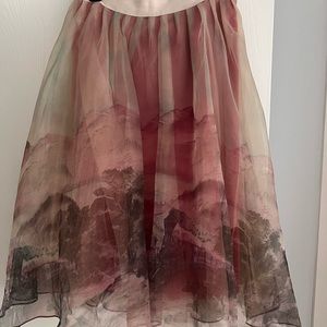 Anthropologie tulle skirt